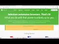 Selenium Demo session Day 2 - Batch Aug 2022
