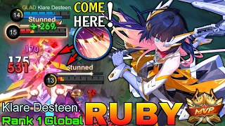 MVP Ruby EXP Laner - Top 1 Global Ruby by Klare Desteen