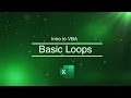 VBA 8 - Basic Looping