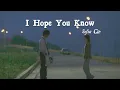 Sofia Carson - 'I Hope You Know' (Lyrics) ♫