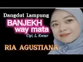 Download Lagu Ria Agustiana. BANJEKH WAY MATA. Cipt, L. Komar.  Lagu Lampung Terbaru 2022