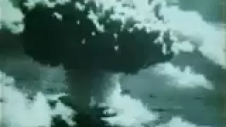 لحظة القاء القنبلة النووية على هيروشيما اليابانية 