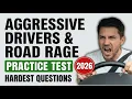Defensive Driving Exam Prep 7 Aggressive Driver Road Rage Q A to Pass in 2026