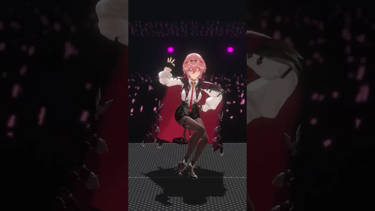 #魔眼ウインク サビ長めに踊ってみた✨ #shorts #ホロライブ #hololive #鷹嶺ルイ