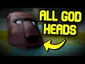 LOOT and LOCATION of EVERY God Head in Booga Booga Reborn 2024