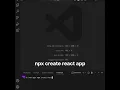 Create react app