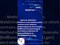 Difference between Webdriver RemoteWebdriver