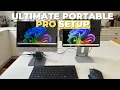 My ULTIMATE Ergonomic Surface Pro Portable Setup