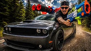 We Built a NERF WAR CAR!