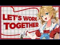 LET S WORK TOGETHER We will be productive REAL Dokibird