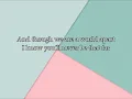 Here In My Heart - Plus One (Lyrics)