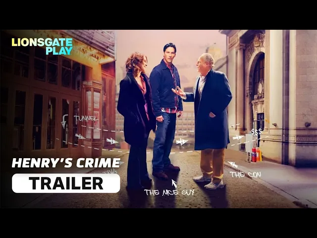 Henry's Crime | Official Trailer | Keanu Reeves | Releasing on 30th Aug only on @lionsgateplay