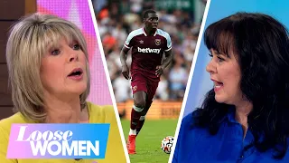 kurt zouma s future is questioned as cat hitting video sparks fiery debate between the women lw