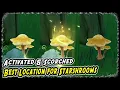 Genshin Impact Best Location for Starshrooms Activated Scorched Vibrant