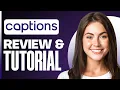 Captions AI Tutorial \u0026 Review | Best AI Tool For Video Editing?