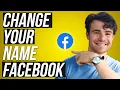 How to Change Your Name on Facebook