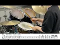 【叩いてみた】アイデア / 星野源　IDEA  ドラム叩いてみた　楽譜あり