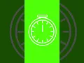 Free Clock Green Screen Animation #viralvideo #greenscreen #animation #edit #aftereffects