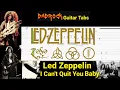 Download Lagu I Can't Quit You Baby - Led Zeppelin - Guitar + Bass TABS Lesson