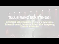 TULUS Minang Medley - Babendi - bendi, Mudiak Arau, Tak Tong Tong || Konser Monokrom || Lagu Minang