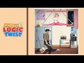 Brain puzzle 2 logic twist level 87 solution help the heroine hold on the yoga rope without being