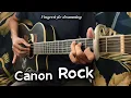 Download Lagu CANON ROCK | Fingerstyle + drum | Faiz Fezz