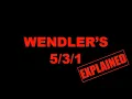 Wendler s 1 programme Quick Simple explanation Squat Deadlift Bench Press Overhead Press