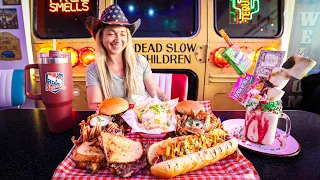 An American Menu Challenge.. but it's in England!