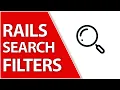 Search Filters for Elasticsearch And Searchkick Ruby On Rails 7 Tutorial