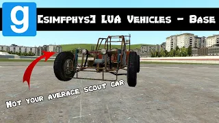 Gmod Addon Showcase - simfphys LUA Vehicles