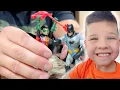 Lagu Its BATMAN! Caleb and Dad Open new Batman TOYS! Caleb Pretend Play
