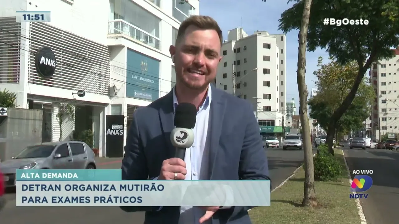 Por conta da alta demanda, Detran organiza mutirão para exames práticos