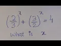 Solving a math olympiad problem x x 4 - Can you do it