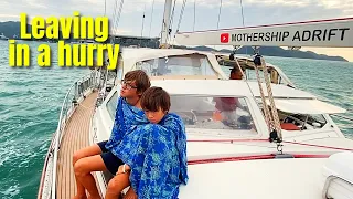 THREE days to get out of Malaysia after weeks of serious Boat Repairs Ep 236
