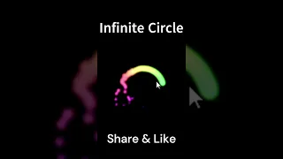 How To Make Animated Infinite Circle Using Html Css