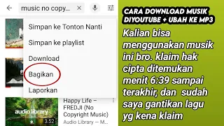 Cara Download Musik di Youtube Oleh @LEKDUL