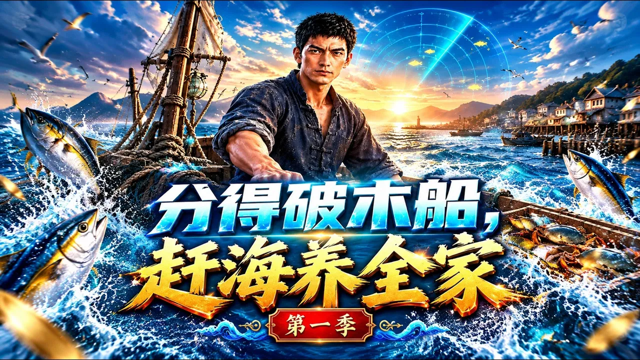 分得破木船,赶海养全家