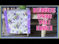 Beginners Spring Table Runner The Sewing Room Channel