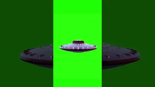 UFO Free Green Screen Element No Copyright 