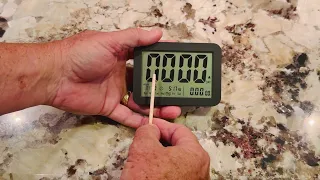 How to Program the Countables 9999 Days Count Up Countdown Clock