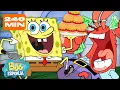 Download Lagu Bob Esponja | 4 HORAS no Siri Cascudo 🍔 | Bob Esponja em Português