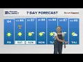 Mini meteorologist Emma gives the 7-day forecast