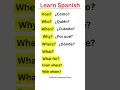 The Most Basic Spanish Words