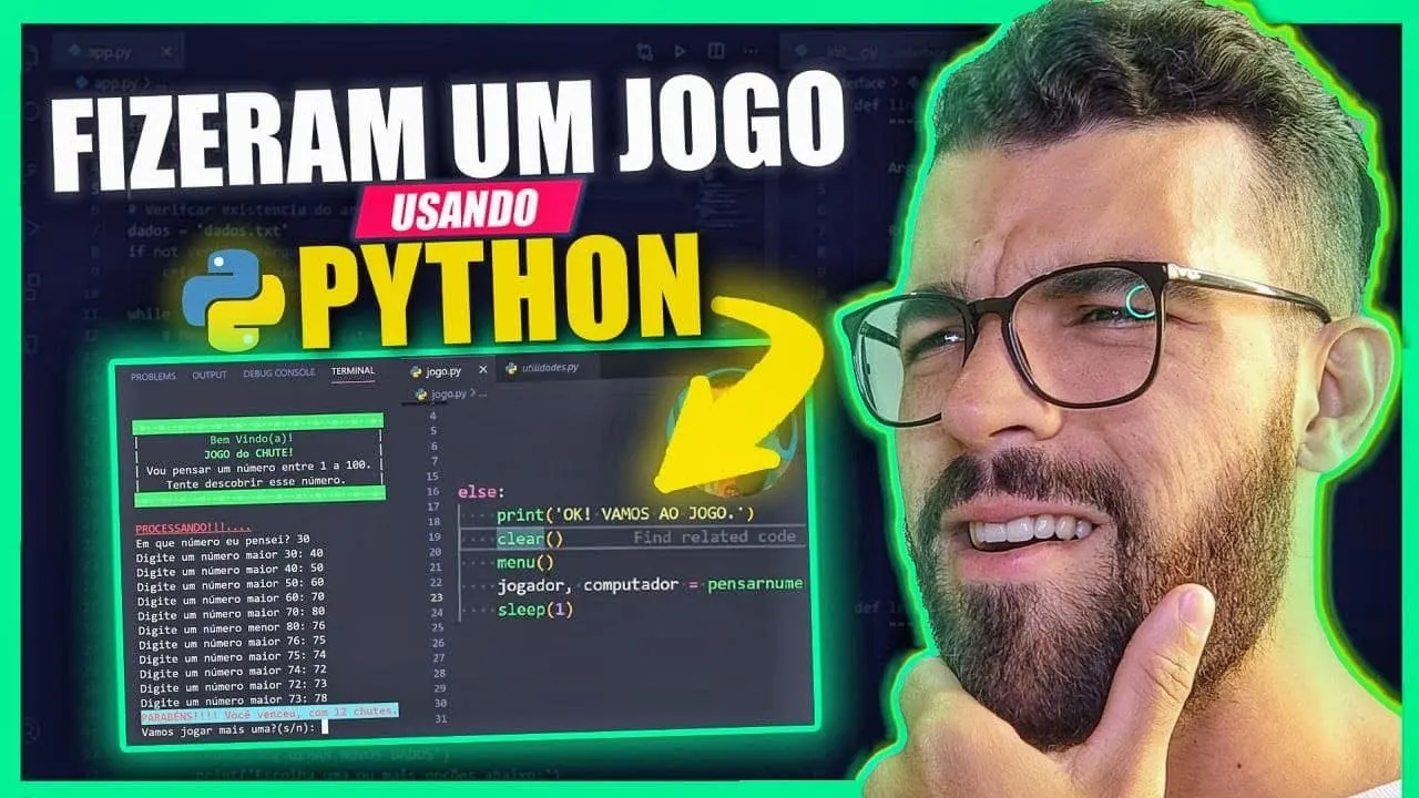 Criaram um Jogo em Python...Então Decidi Avaliá-los