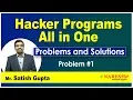 Hacker Programs All in One Python Programming Problems 1 Problems and Solutions Mr Satish Gupta
