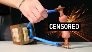I shoved 500 Amps through my copper "plugs"
