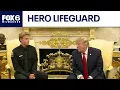 President Trump honors heroic teen lifeguard FOX6 News Milwaukee