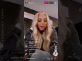 Allylotti Instagram live part 1