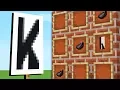 MINECRAFT BANNER LETTER TUTORIAL Pocket Edition Java
