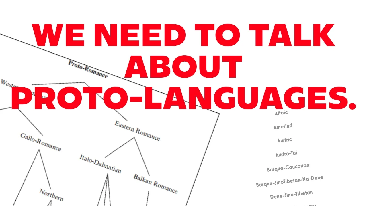 Were Proto-Languages Actually Spoken? (Viewer Question)